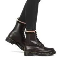 Alternative view of Giày Dr.Martens 1460 Serena Faux Fur Lined Lace Up 'Cherry' 26238601