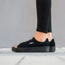Alternative view of Giày Puma Wmns Suede Platform 'Gold' 362222-02