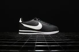 Giày Nike Wmns Classic Cortez Leather 'Black White' 807471-010 - Ảnh 6