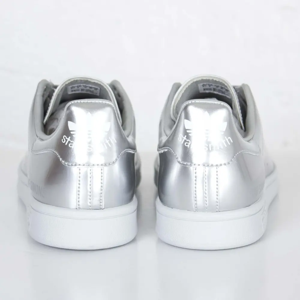 Giày Adidas Raf Simons Stan Smith 'Silver Metallic' AQ2643 - Ảnh 3