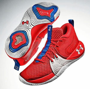 Alternative view of Giày Under Armour Embiid One 'Lawrence' 3023086-603