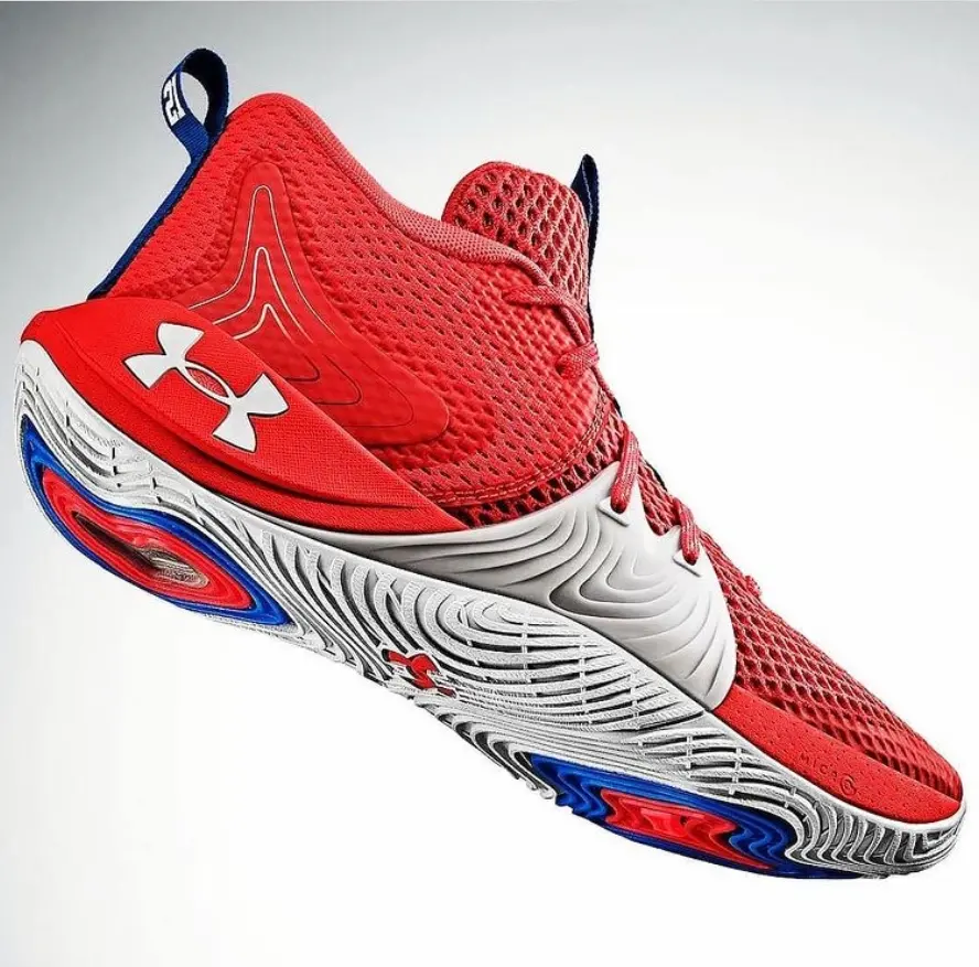 Giày Under Armour Embiid One 'Lawrence' 3023086-603 - Ảnh 3