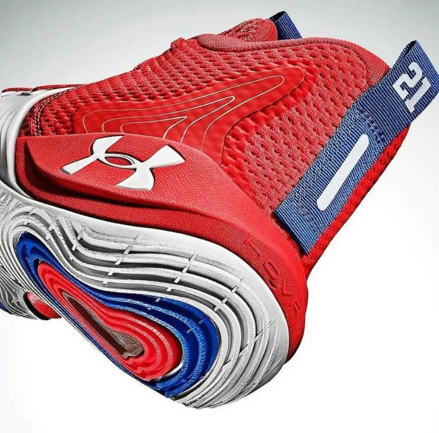 Giày Under Armour Embiid One 'Lawrence' 3023086-603 - Ảnh 5