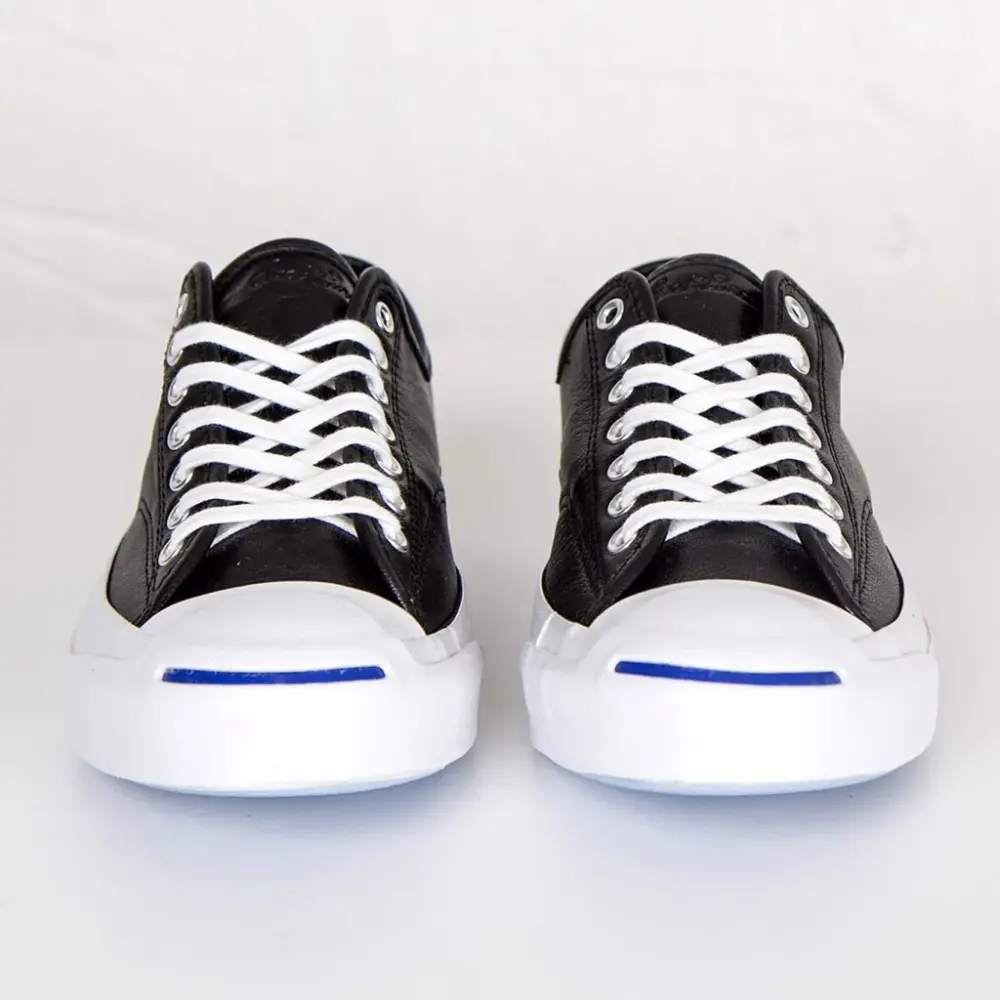 Giày Converse Jack Purcell Signature Ox Leather 'Black' 149910C - Ảnh 6