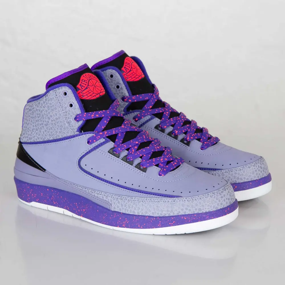 Giày Nike Air Jordan 2 Retro 'Iron Purple' 385475-553 - Ảnh 4