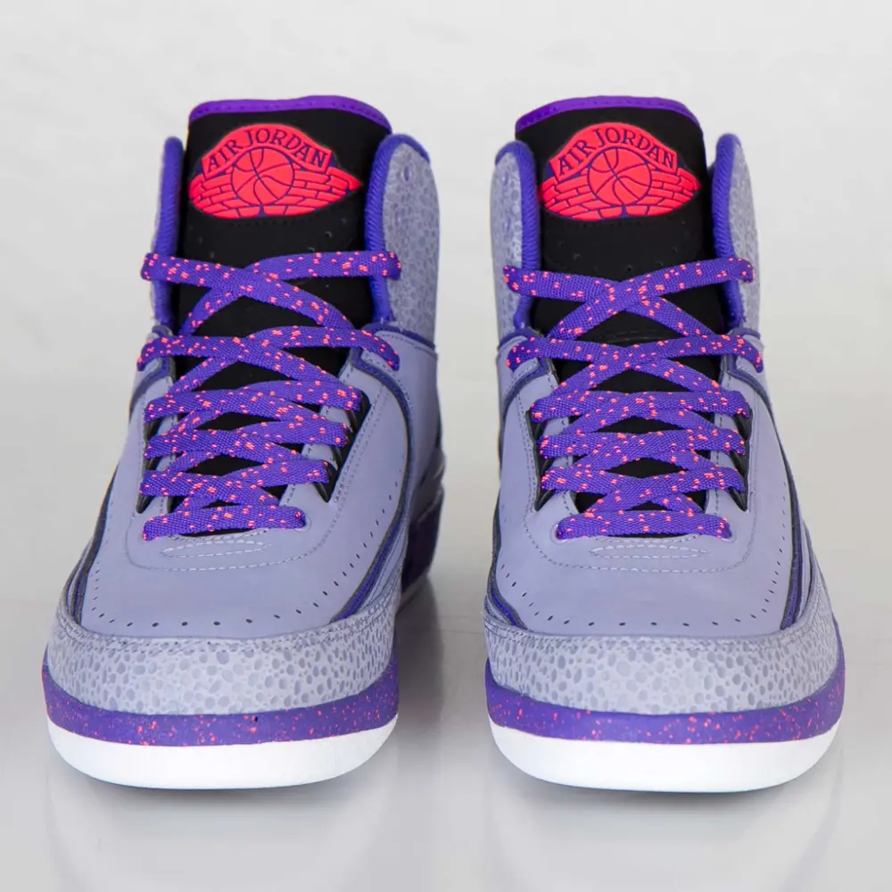 Giày Nike Air Jordan 2 Retro 'Iron Purple' 385475-553 - Ảnh 5
