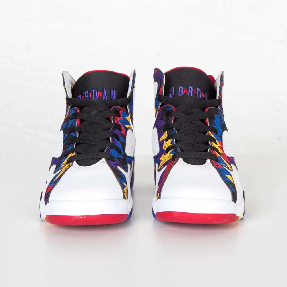 Giày Nike Air Jordan 7 Retro GS 'Sweater' 304774-142 - Ảnh 4