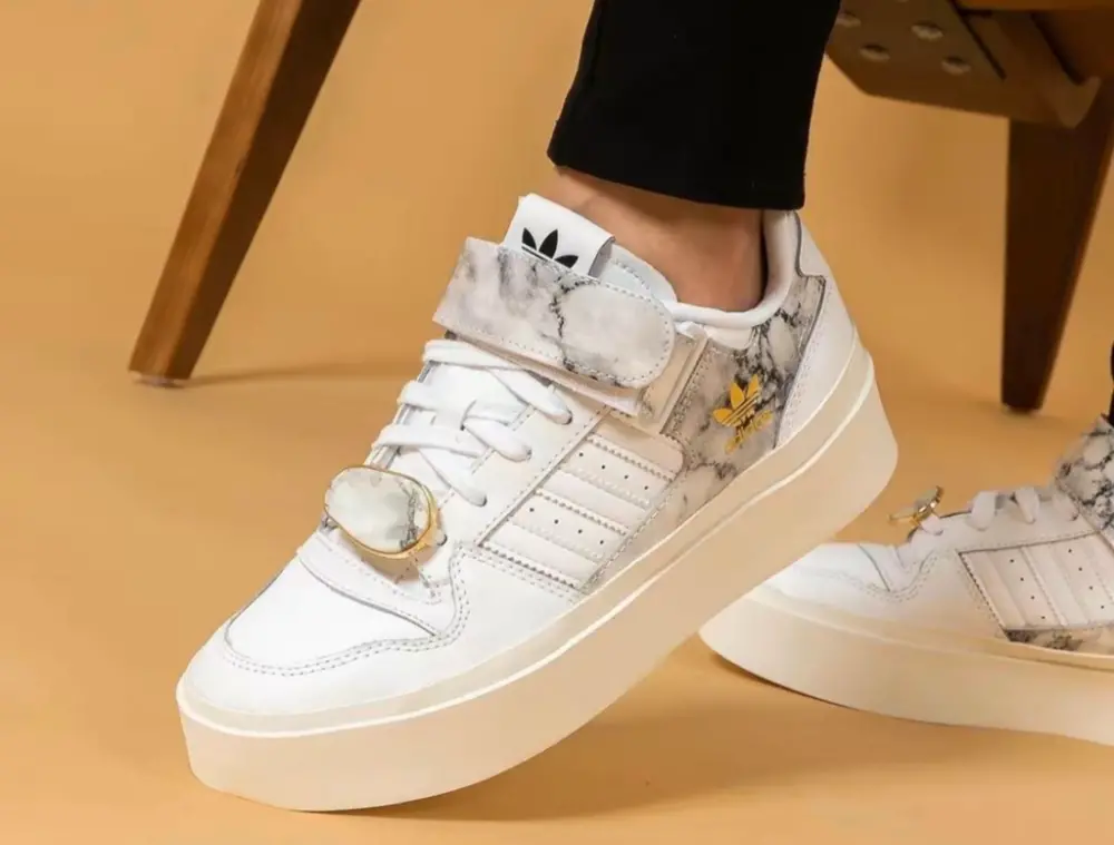 Alternative view of Giày Adidas Forum Bonega 'Cloud White' GY1541