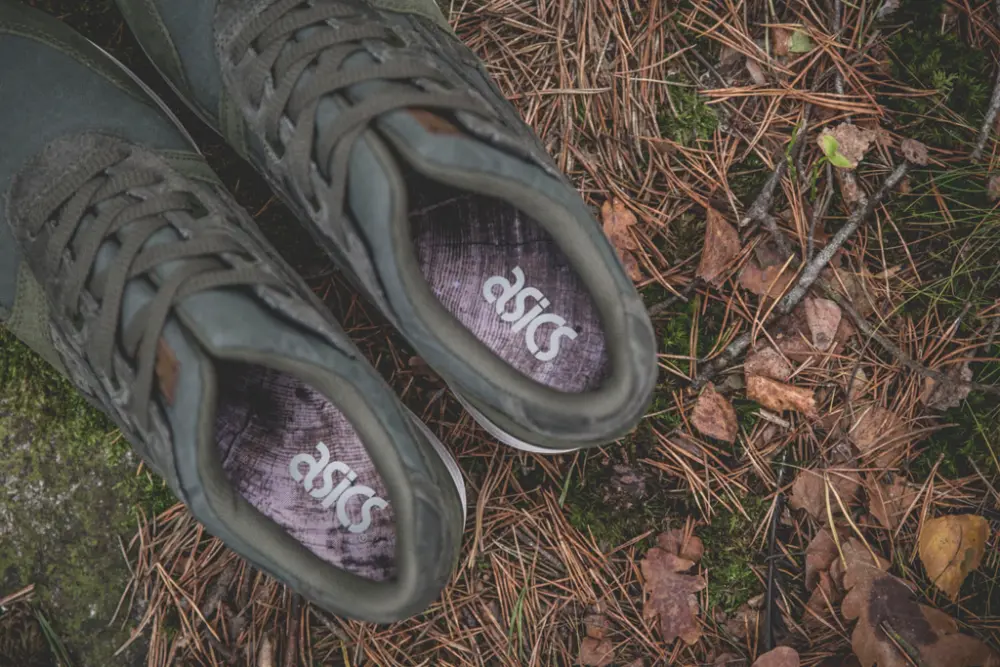 Giày Asics Sneakersnstuff x Gel Lyte 5 Forest H72TQ 8484 - Ảnh 6