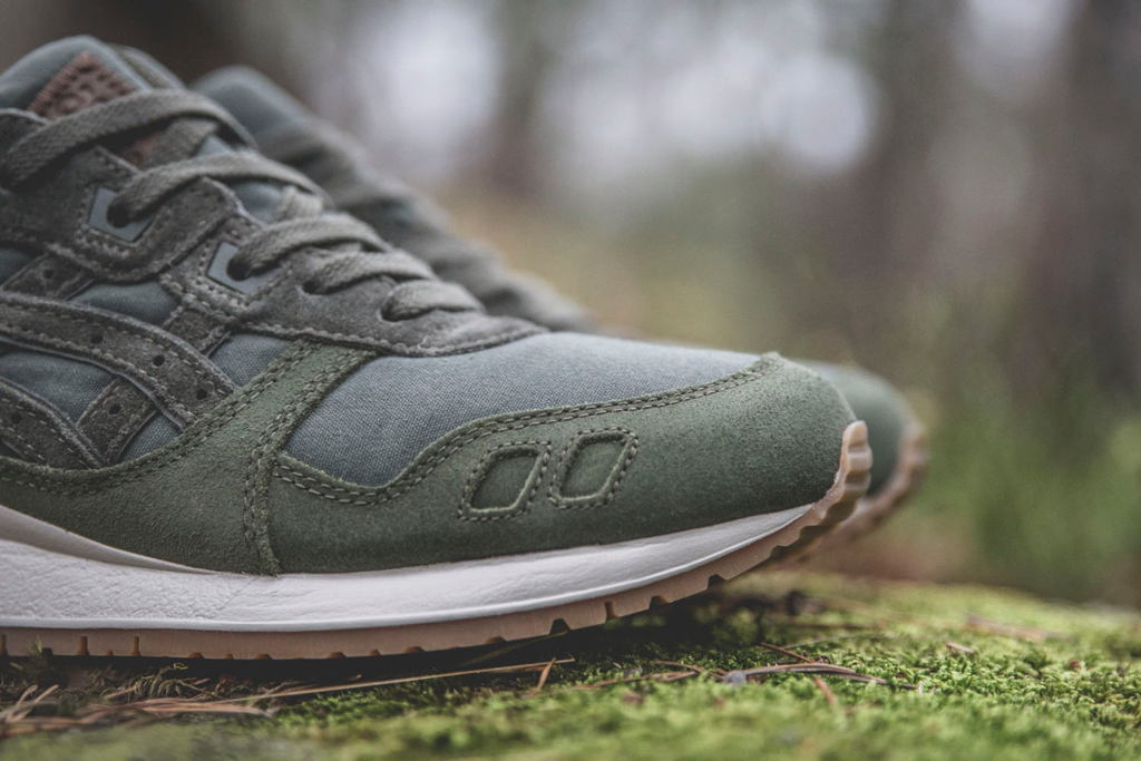 Giày Asics Sneakersnstuff x Gel Lyte 5 Forest H72TQ 8484 - Ảnh 4