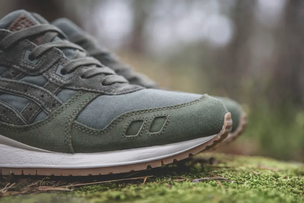 Giày Asics Sneakersnstuff x Gel Lyte 5 Forest H72TQ 8484 - Ảnh 4
