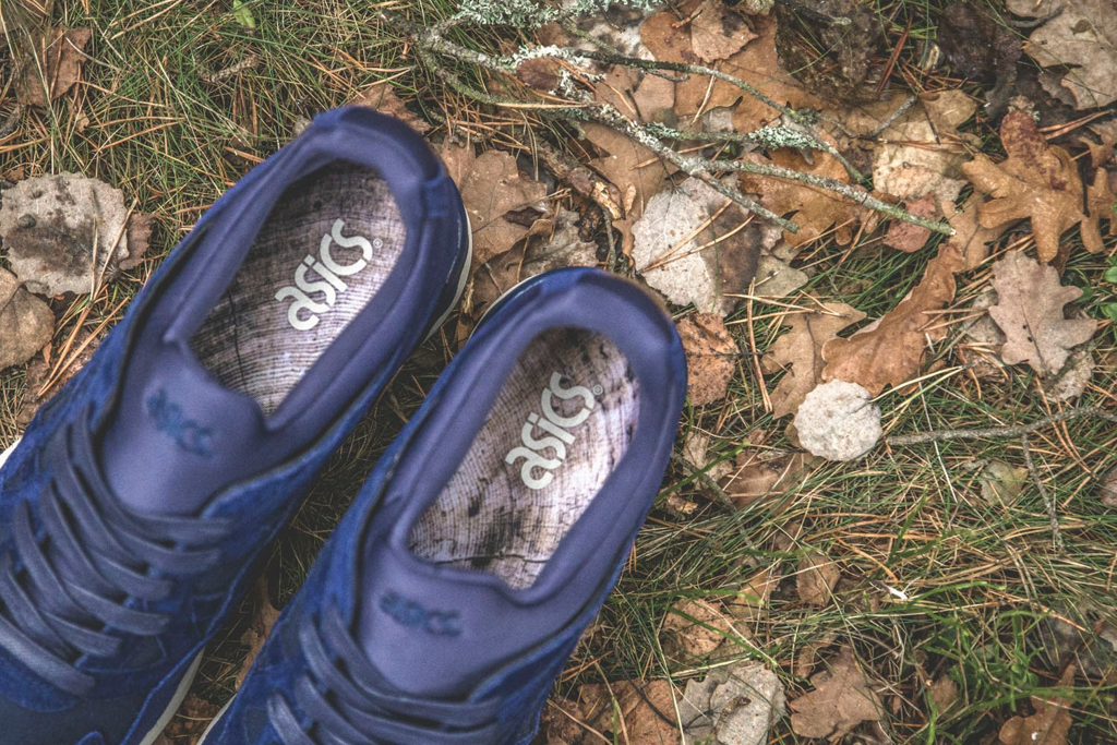 Giày Asics Sneakersnstuff x Gel Lyte 5 Forest H72UQ 5858 - Ảnh 5