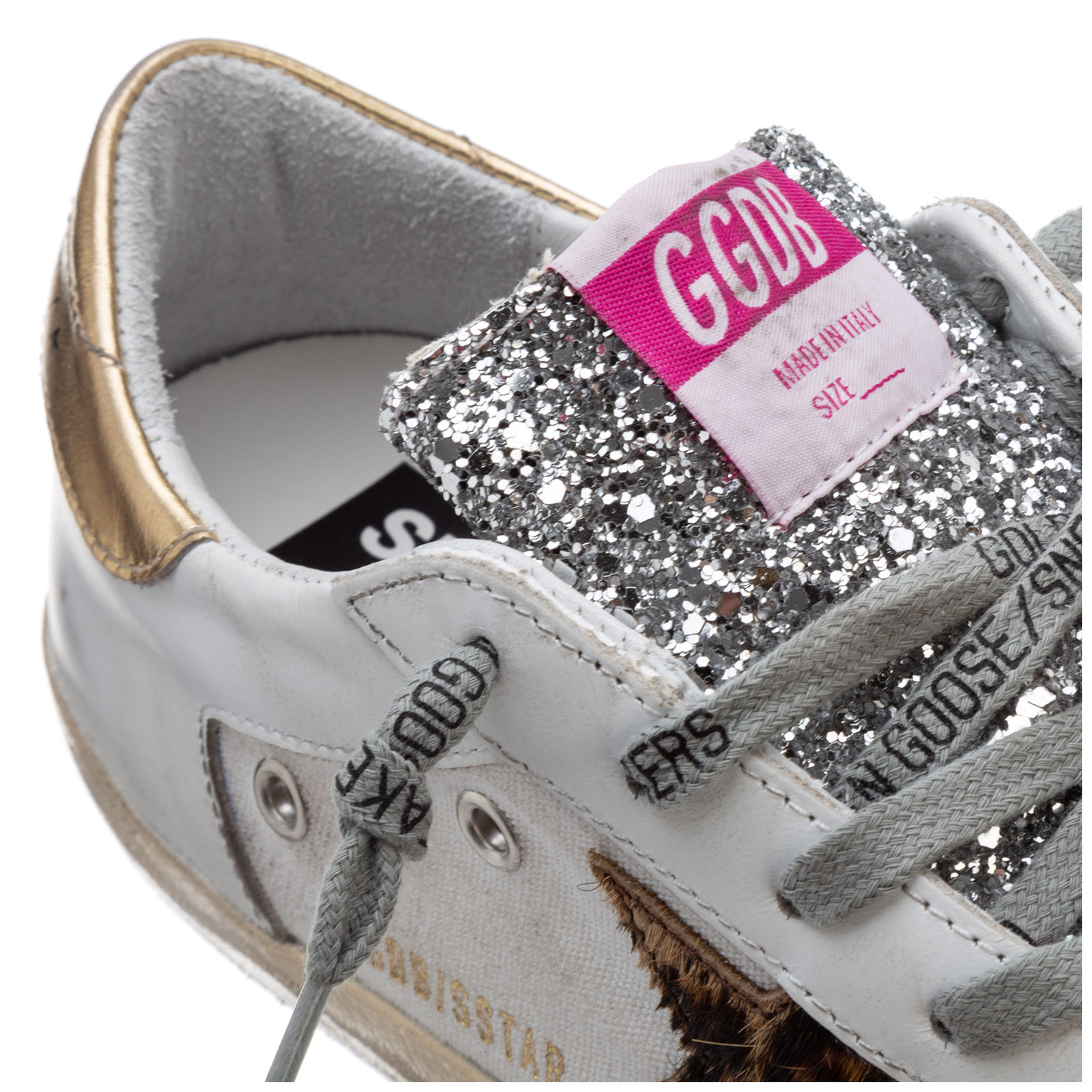 Giày Golden Goose Wmns Superstar 'Glitter White Pink' GWF00103-F001018-10470 - Ảnh 4