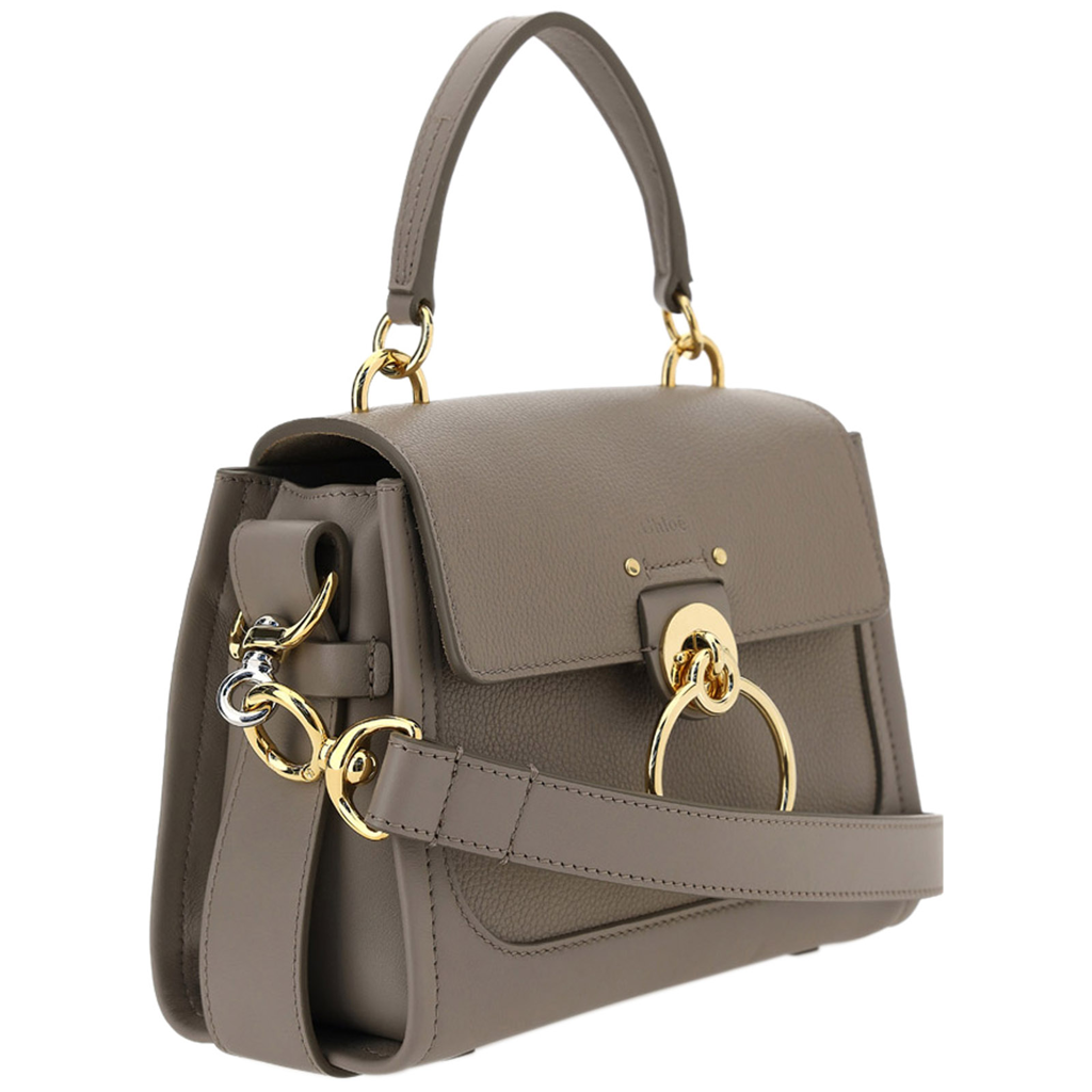 Túi Chloe Mini Tess Bag in Motty 'Grey' CHC20AS143C6223W - Ảnh 2