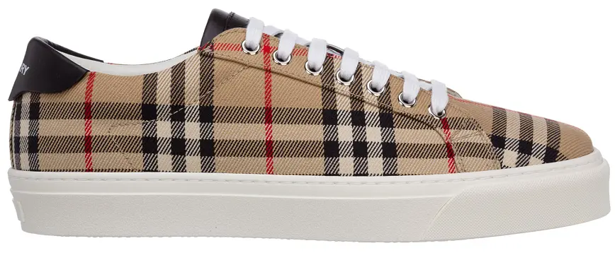 Giày Burberry Bio Based Sole Vintage Check And Leather 80381851