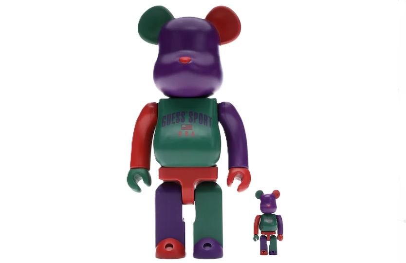 Mô hình Bearbrick Guess Sport Logo 100% & 400% Multi
