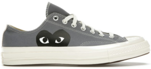 Giày Converse Comme des Garçons PLAY x Chuck 70 Low 'Steel Gray' 171849C