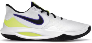 Giày Nike Precision 5 'White Barely Volt' CW3403-100