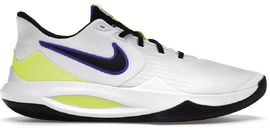 Giày Nike Precision 5 'White Barely Volt' CW3403-100