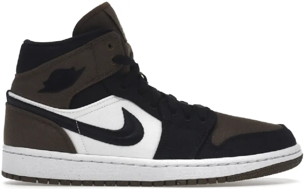 Giày Nike Air Jordan 1 Mid 'Olive Toe' DV0427-301