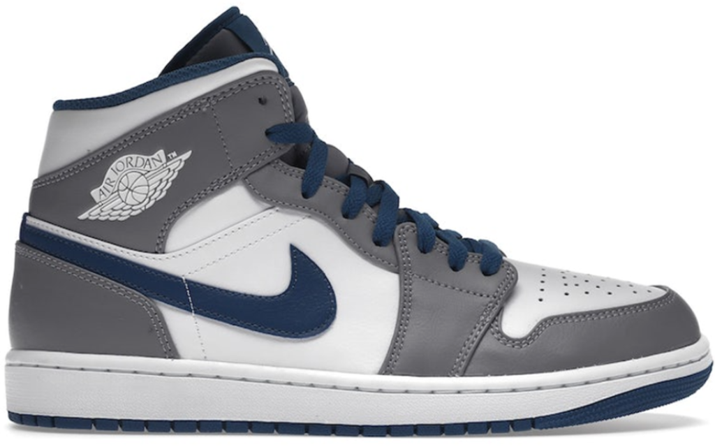 Giày Nike Air Jordan 1 Mid 'True Blue' DQ8426-014