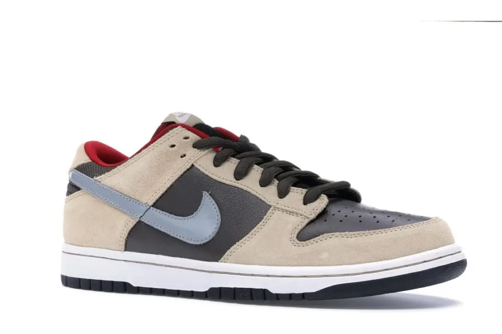 Giày Nike Dunk SB Low Dark Chocolate Linen 313170-203 - Ảnh 3