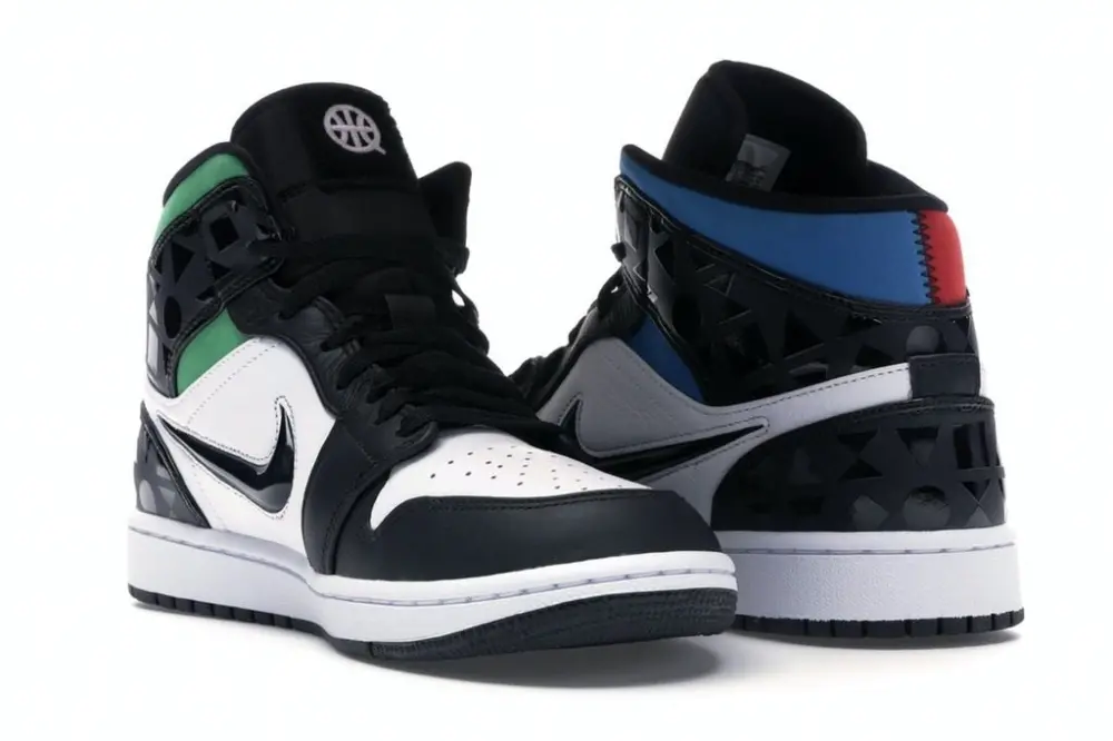 Giày Nike Air Jordan 1 Mid 'Quai 54' CJ9219-001 - Ảnh 5
