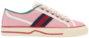 Giày Gucci Tennis 1977 Canvas Sneaker Athletic Pink 634161-GZO30-5874