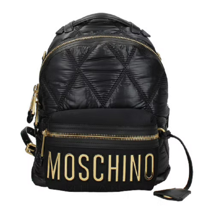 Balo Moschino Logo Quilted Nylon ‘Black’ B760582071555