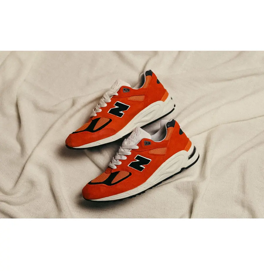 Giày New Balance 990v2 'MiUSA Marigold' M990AI2 - Ảnh 4