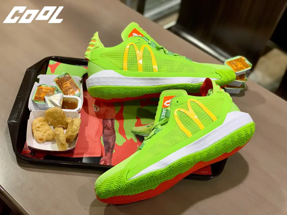 Giày Adidas McDonald's x Dame 6 'Dame Sauce' FX3334 - Ảnh 5