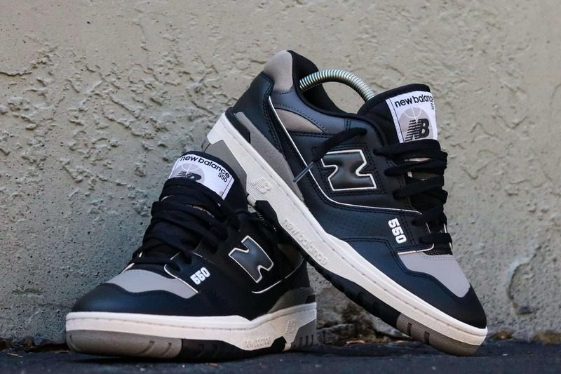 Giày New Balance 550 'Grey Black' BB550SR1 - Ảnh 3