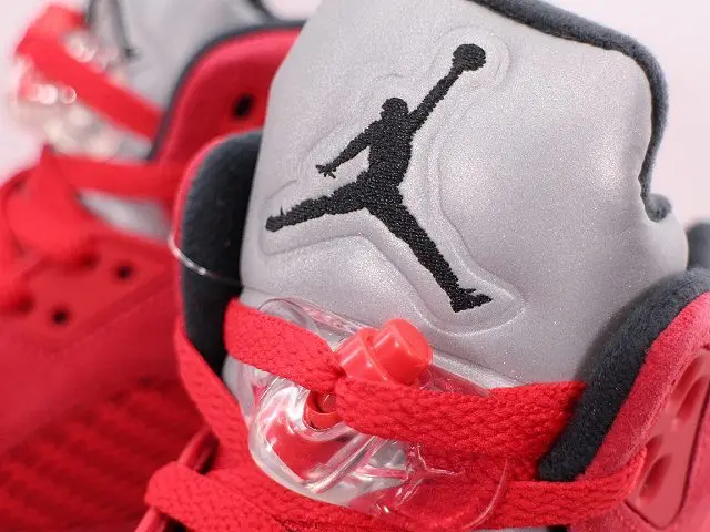 Giày Air Jordan 5 Retro 'Red Suede' 136027-602 - Ảnh 6