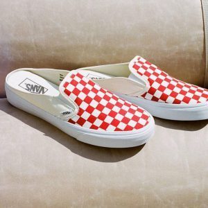 Alternative view of Giày Vans CheckerBoard Mule Slip-On VN004KTEO1