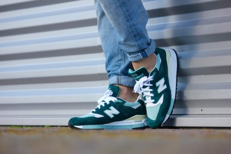 Giày New Balance 998 Made in USA 'Explore By Sea - Green' M998CSAM - Ảnh 4