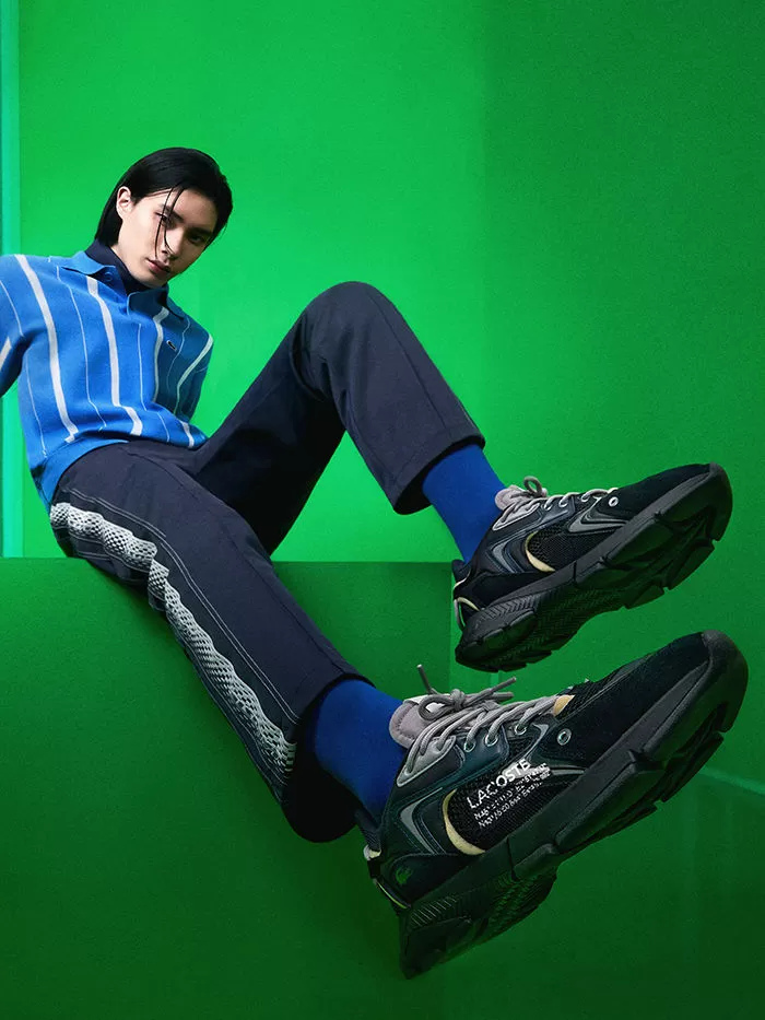 Giày Lacoste L003 Neo Textile 'Blue' RZ4001M53G-NB0 - Ảnh 3