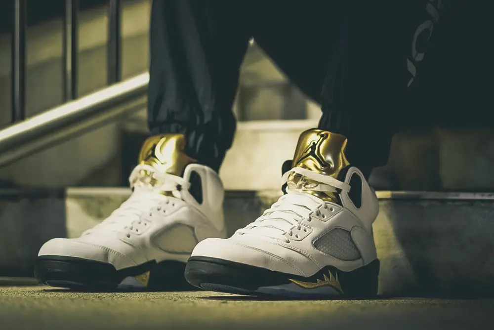 Giày Giày Nike Air Jordan 5 Retro 'Olympic 2016' 440888-133 - Ảnh 5
