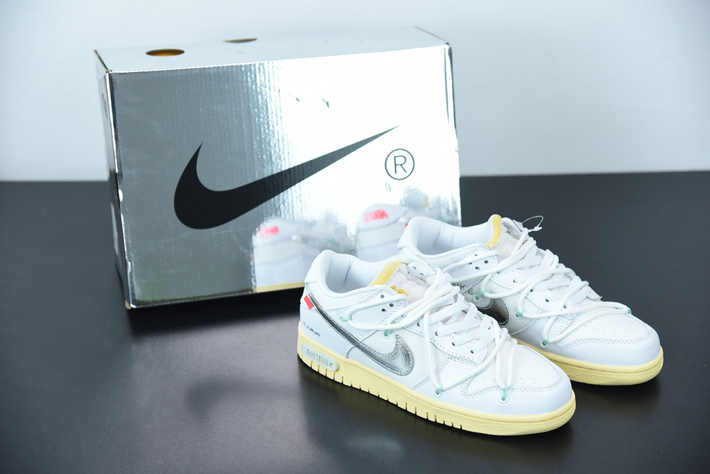Giày Nike Off-White x Dunk Low 'Lot 01 of 50' DM1602-127 - Ảnh 4