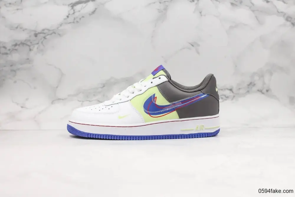 Giày Nike Air Force 1 Low GS 'Dunk It' CT1628-001 - Ảnh 5