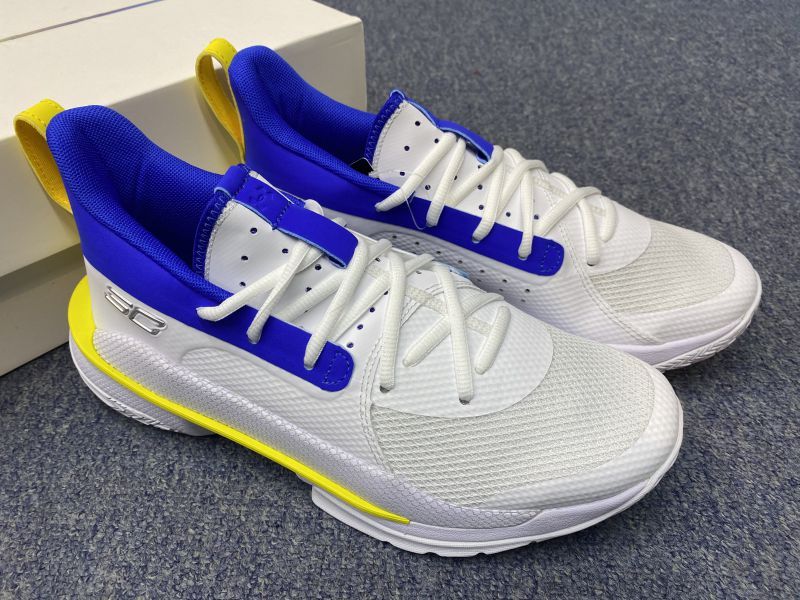 Giày Under Armor Curry 7 'Dub Nation' 3023300-106 - Ảnh 4