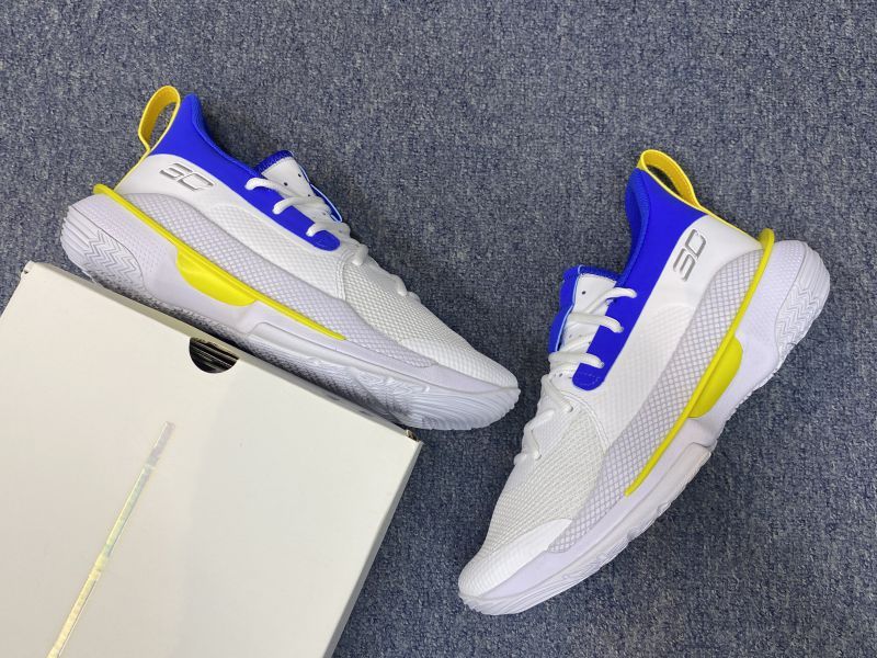 Giày Under Armor Curry 7 'Dub Nation' 3023300-106 - Ảnh 6