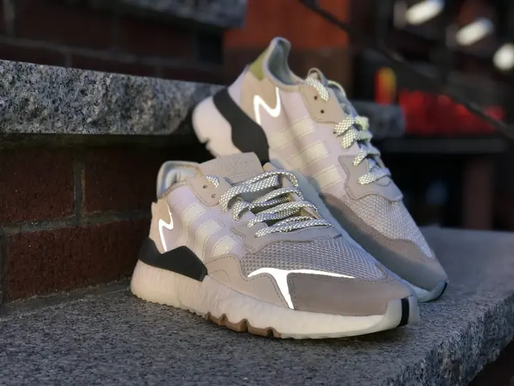 Giày Adidas Nite Jogger 'Grey Pack Neutral White' CG5950 - Ảnh 7