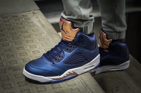 Giày Nike Air Jordan 5 Retro 'Bronze' 136027-416 - Ảnh 8