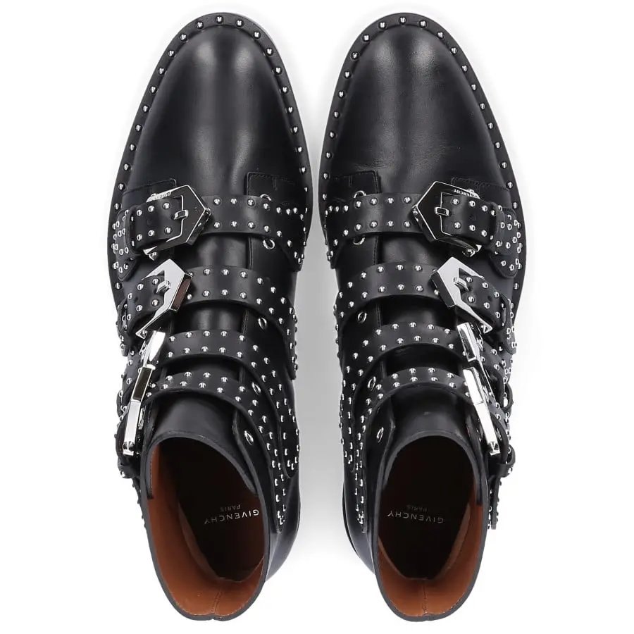 Giày Givenchy Elegant Studs Ankle Boots 'Black' BE08143004-001 - Ảnh 3