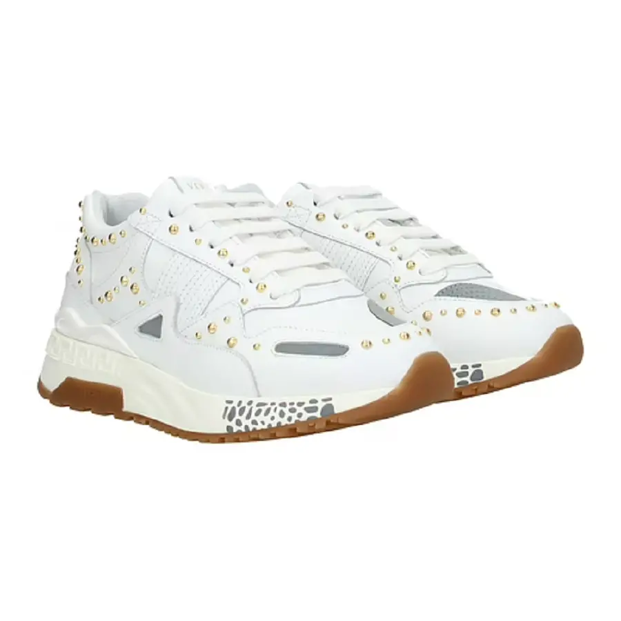 Giày Versace Sneakers Women Leather White DSR684D-DVR7G-D01O - Ảnh 3