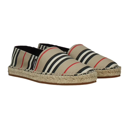 Giày Burberry Icon Stripe Espadrilles 8023969 - Ảnh 4