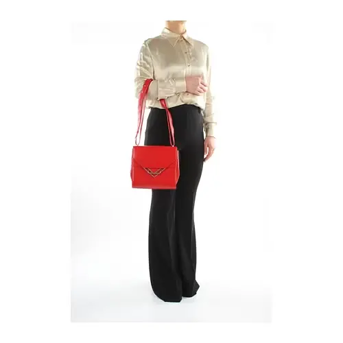 Túi Bottega Veneta The Clip 'Red' 652391-V0I42-8823 - Ảnh 5