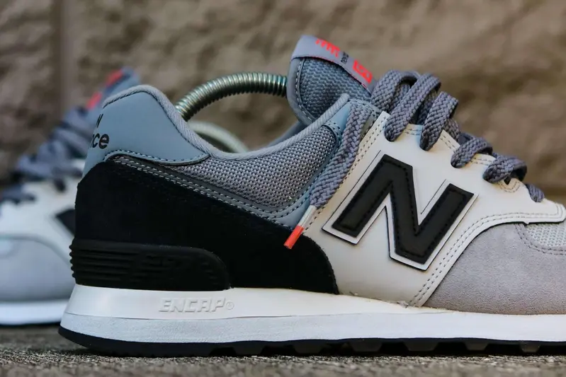 Giày New Balance 574 'Grey Black' ML574JHVD - Ảnh 3