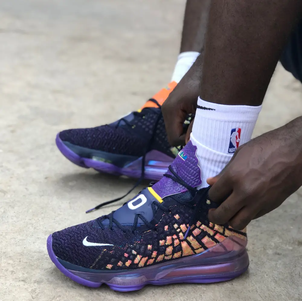 Giày Nike LeBron 17 GS 'Monstars NBA ASG 2020' CW1036-400 - Ảnh 5