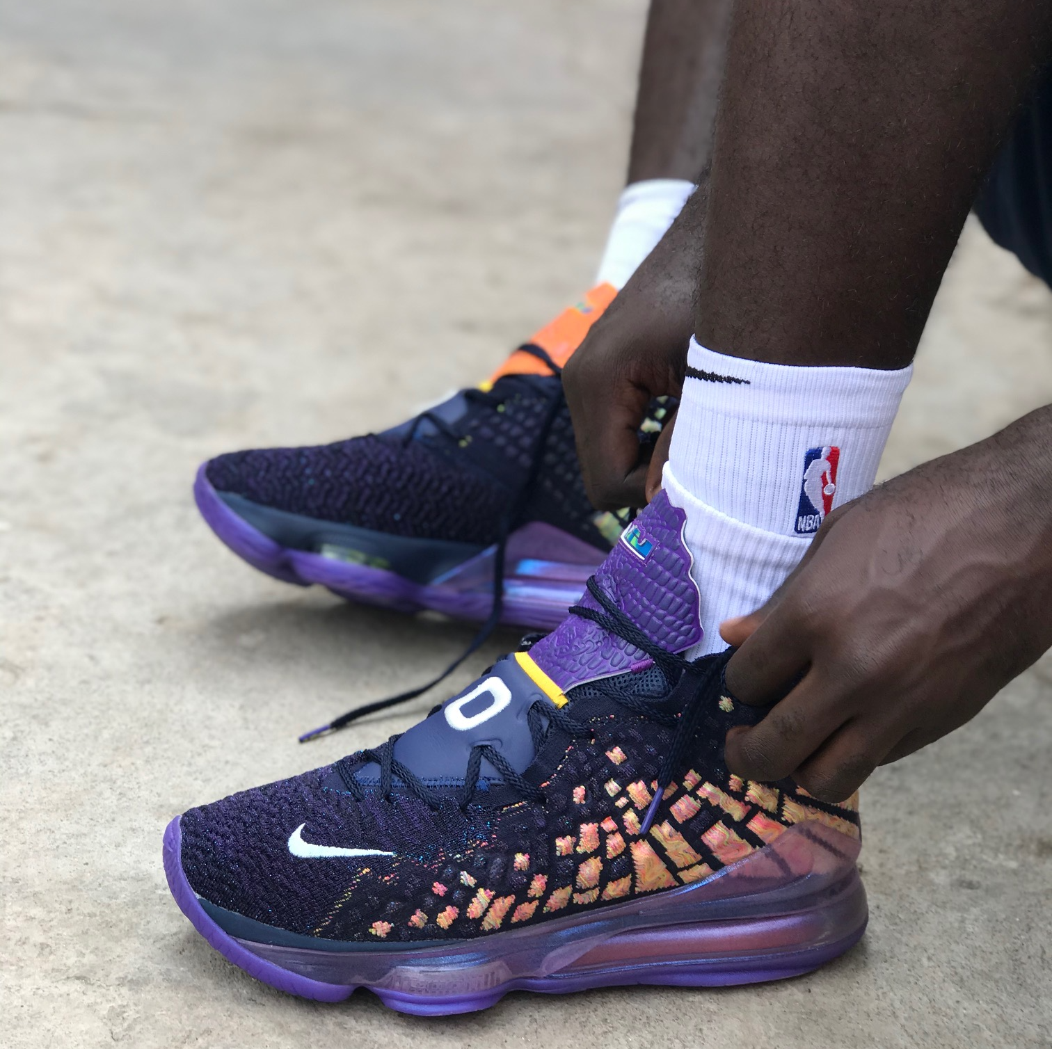 Giày Nike LeBron 17 AS EP 'Monstars' CD5051-400 - Ảnh 5